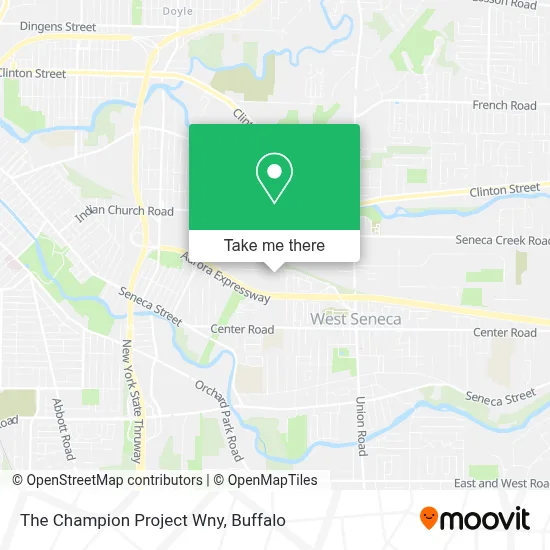 The Champion Project Wny map