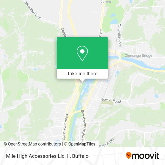 Mile High Accessories Llc. II map