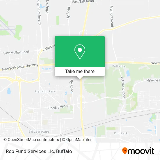 Rcb Fund Services Llc map