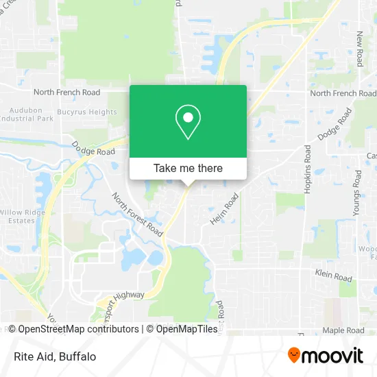 Rite Aid map