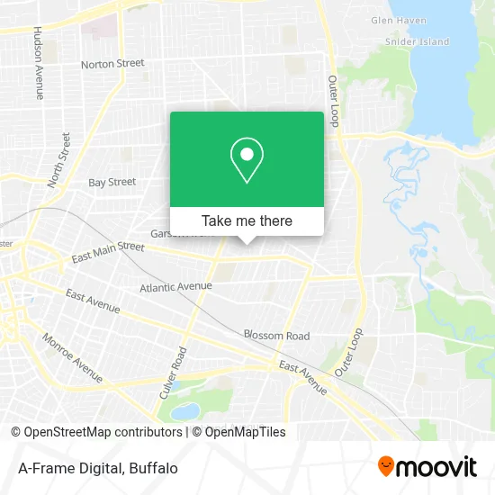 A-Frame Digital map