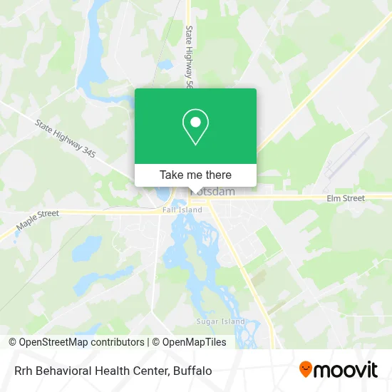Rrh Behavioral Health Center map