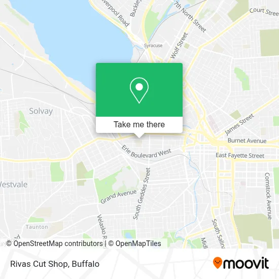 Rivas Cut Shop map