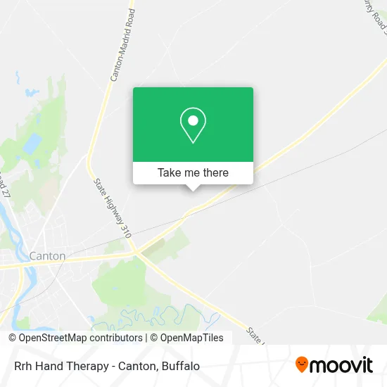 Rrh Hand Therapy - Canton map