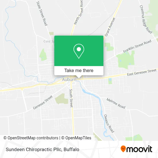 Sundeen Chiropractic Pllc map