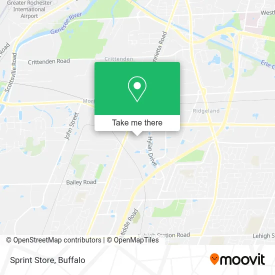 Sprint Store map