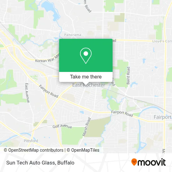 Sun Tech Auto Glass map