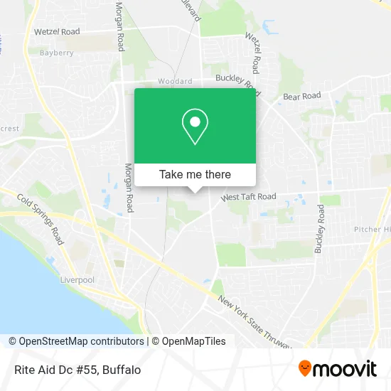Rite Aid Dc #55 map