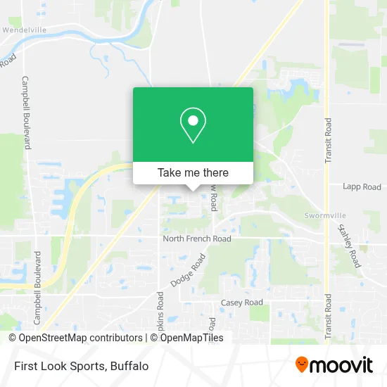 First Look Sports map