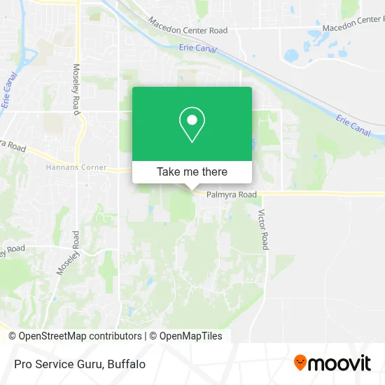 Pro Service Guru map