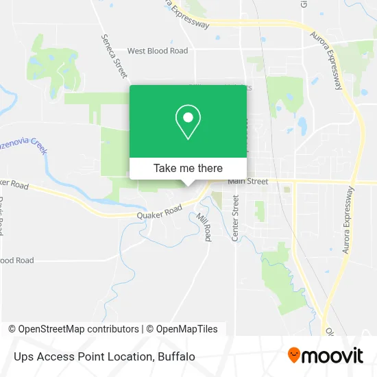 Ups Access Point Location map