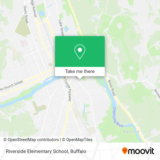 Riverside Elementary School map