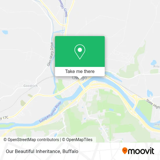 Our Beautiful Inheritance map