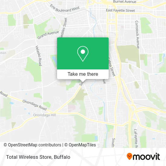 Total Wireless Store map