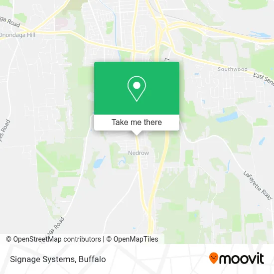 Signage Systems map