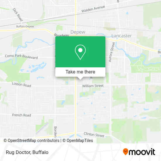 Rug Doctor map
