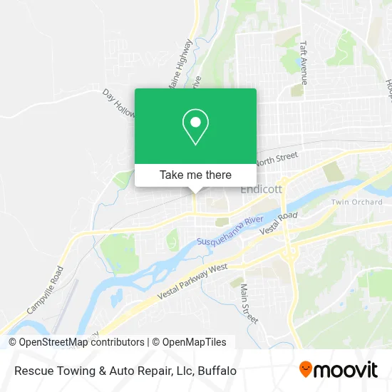 Rescue Towing & Auto Repair, Llc map