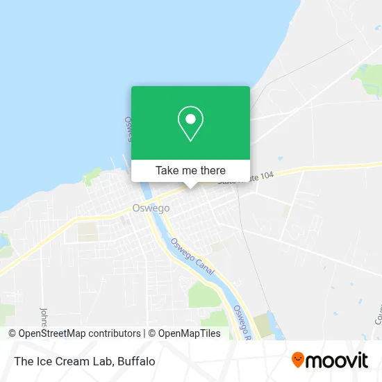 The Ice Cream Lab map