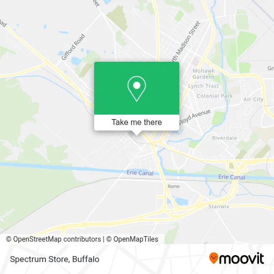 Spectrum Store map