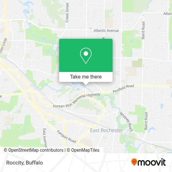 Roccity map