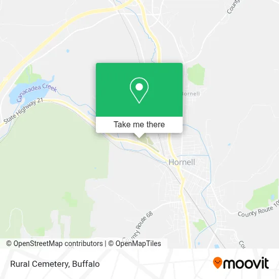 Rural Cemetery map