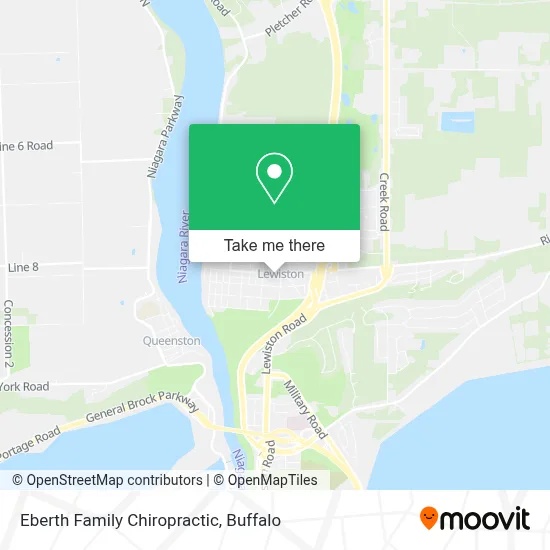 Eberth Family Chiropractic map