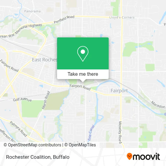 Rochester Coalition map
