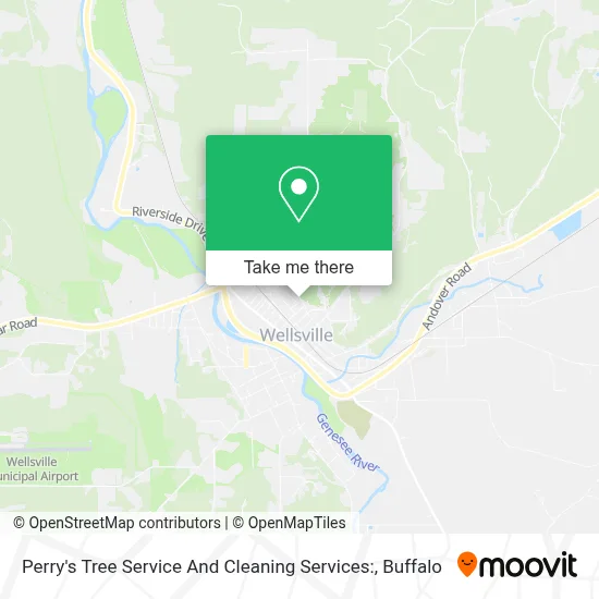 Perry's Tree Service And Cleaning Services: map