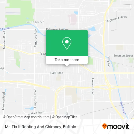 Mr. Fix It Roofing And Chimney map