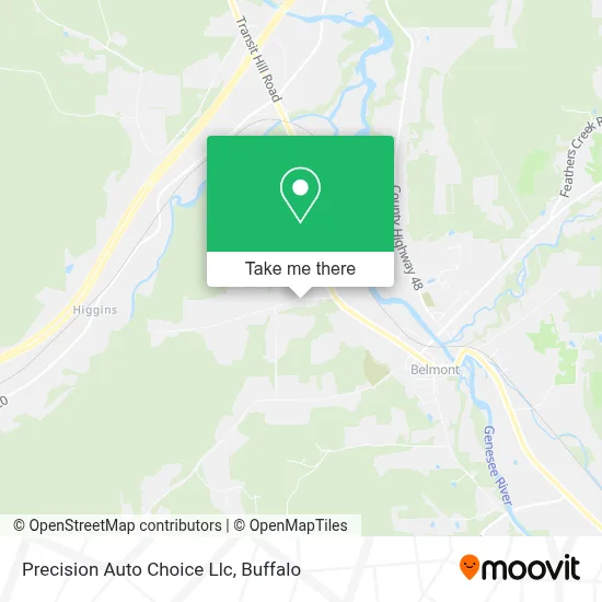 Precision Auto Choice Llc map
