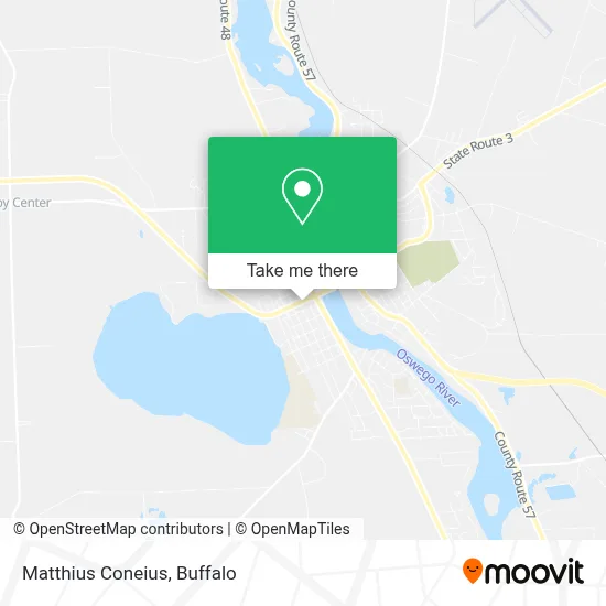 Matthius Coneius map