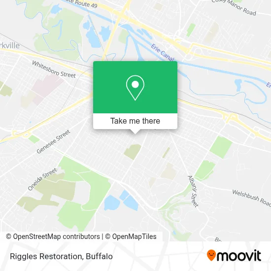 Riggles Restoration map