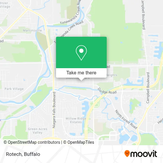 Rotech map