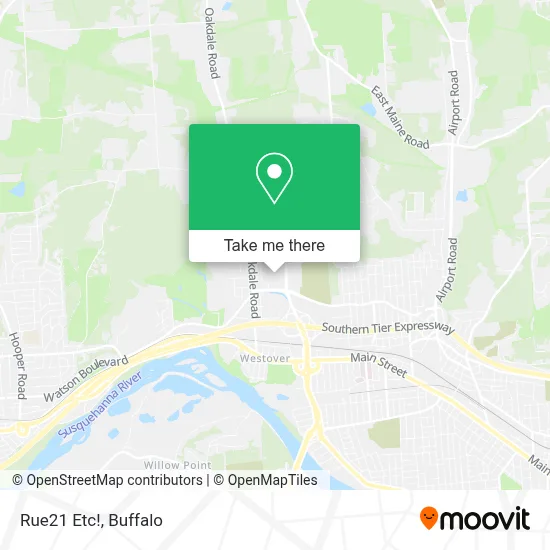 Rue21 Etc! map