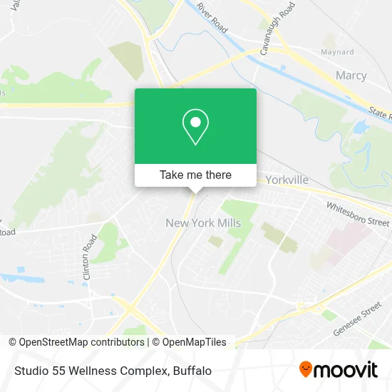 Studio 55 Wellness Complex map