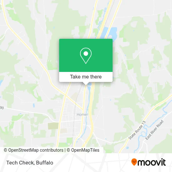 Tech Check map