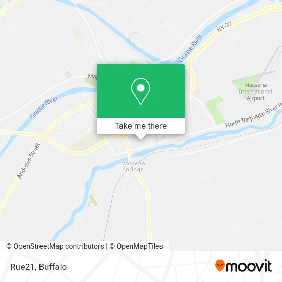 Rue21 map