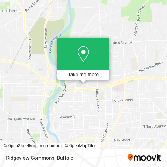 Ridgeview Commons map