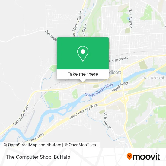 The Computer Shop map