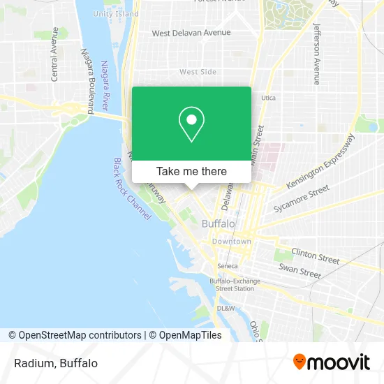 Radium map