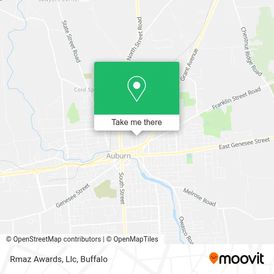 Rmaz Awards, Llc map