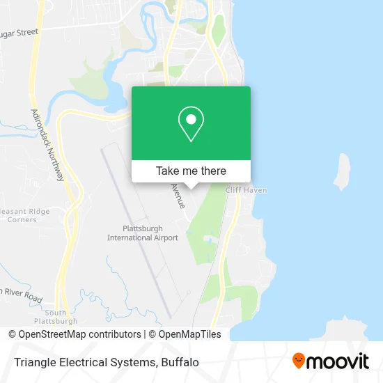 Triangle Electrical Systems map
