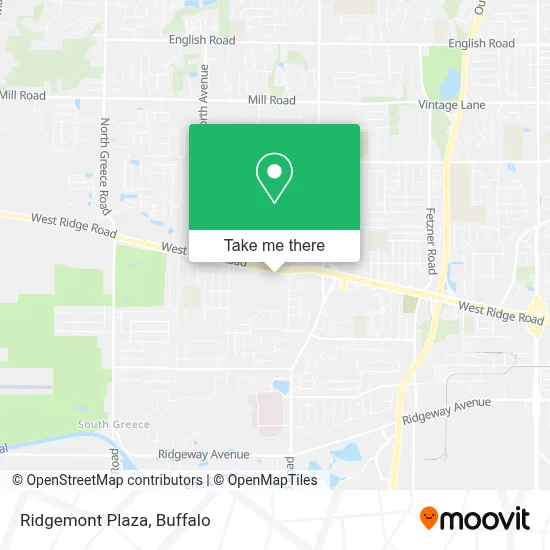 Ridgemont Plaza map