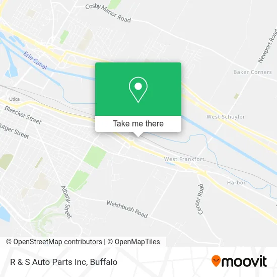 R & S Auto Parts Inc map