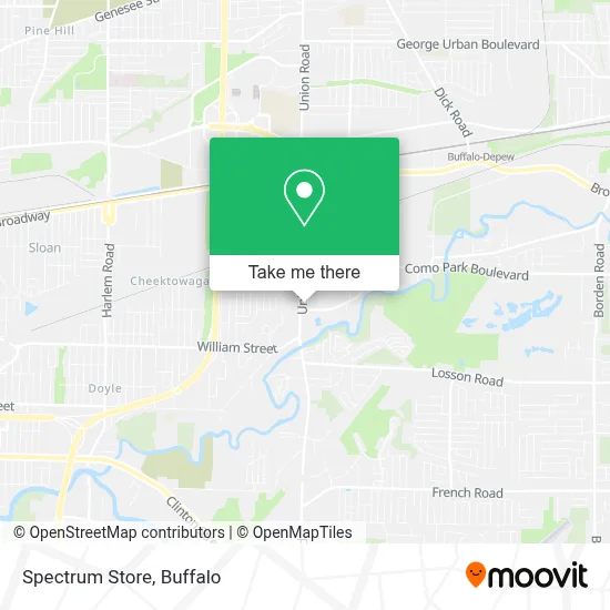 Spectrum Store map