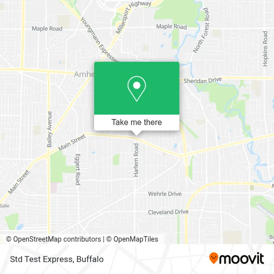 Std Test Express map
