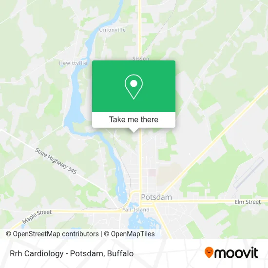 Rrh Cardiology - Potsdam map