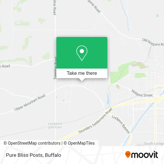 Pure Bliss Posts map