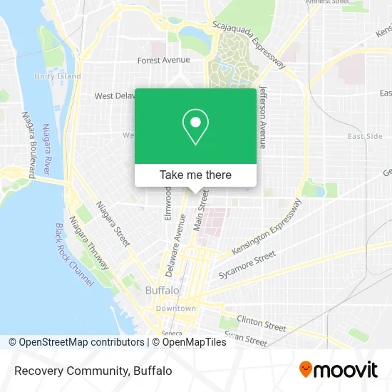 Recovery Community map