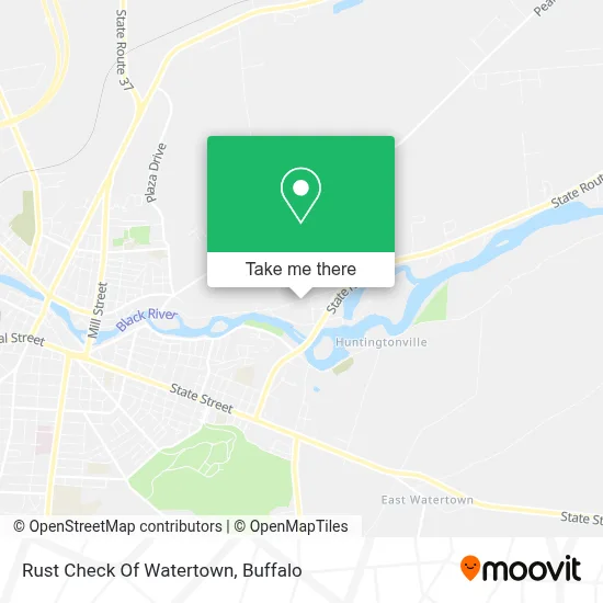 Rust Check Of Watertown map